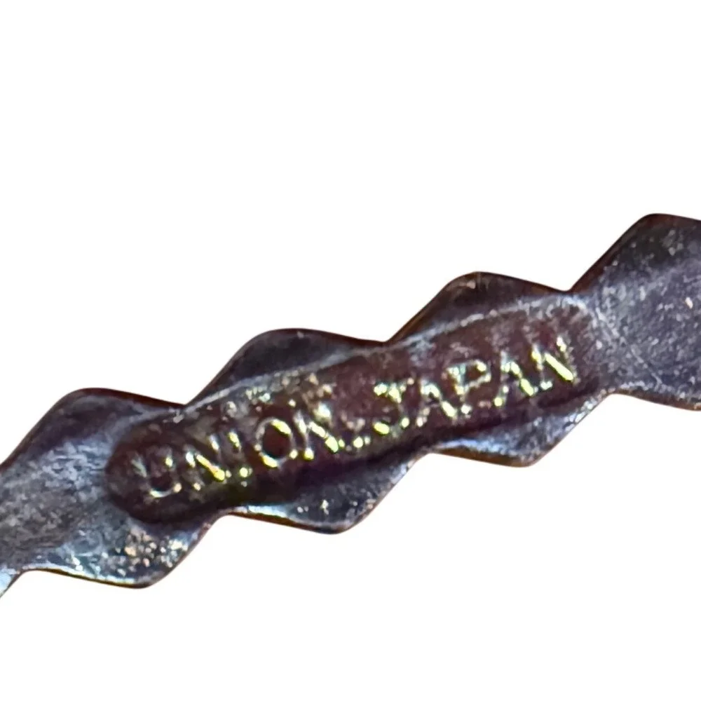 Vintage North Carolina Souvenir Spoon Shell Bowl Enamel Tar Heel State Japan